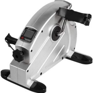 Mini Hometrainer - Pedaal Trainer - Thuis Fitness - Opvouwbaar Ontwerp - 30 cm Hoog - Zwart (9101266411133)