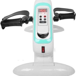 Ondersteuning Pedaal Trainer - Mini Hometrainer - Revalidatie Therapie - Automatische Stop - 48x38x29 cm - Grijs (9101252918233)