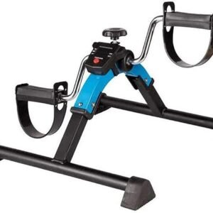 Pedaaltrainingsmachine - Mini Hometrainer - Spierversteviging - Opvouwbaar Ontwerp - 43x14.5x28 cm - Zwart (9101224801266)