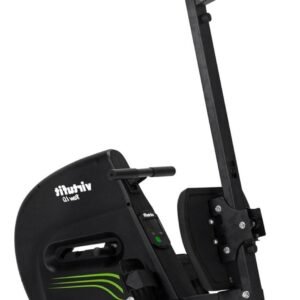 Roeitrainer Inklapbaar - Roeimachine Fitness - Thuis Sporten - 4 Weerstandsniveaus - 175 cm Lengte - Zwart (9101193662486)