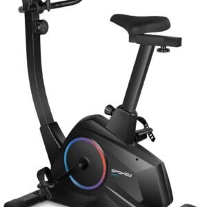 Spokey ARES Hometrainer - Magnetisch - Tablet houder - Hartslagsensoren - Verstelbaar zadel en stuur (5905339462671)