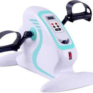 Elektrische Hometrainer - Pedaaltrainer Mini - Actieve Revalidatie - 12 Snelheidsniveaus - 48x30x28.5 cm - Zwart (9101230727956)