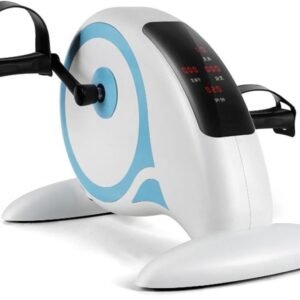 Gemotoriseerde Pedaal Hometrainer - Mini Fiets Trainer - Revalidatie Oefeningen - 12 Snelheidsinstellingen - 6 Kilogram - A (9101230728045)