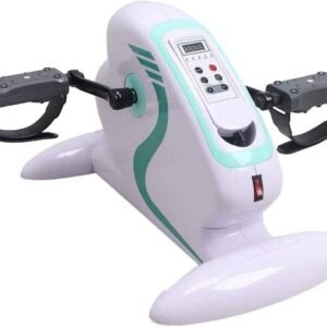Hometrainer Fiets - Revalidatietrainer Pedaal - Spierversterking - Gemotoriseerde Pedaalbesturing - 33 cm - Grijs (9101221343820)