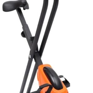 Hometrainer - Fitnessfiets Indoor - Thuis Trainen - Verstelbare Hoogte - 80 cm - Oranje (9101231444326)