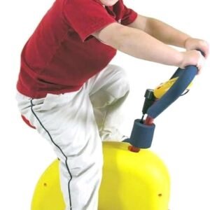Hometrainer Kinderen - Fiets Hometrainer - Binnen Sporten - Verstelbare Zitting - 55 x 35 x 70 cm - Wit (9101226487192)