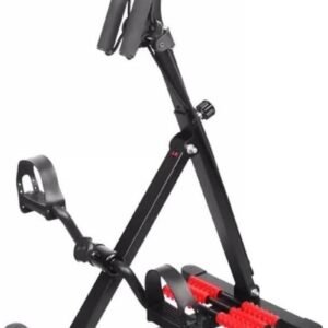 Hometrainer - Revalidatie Fiets - Thuis Oefenen - Armen en Benen - Tot 250kg - Zwart (9101230735678)