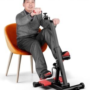 Hometrainer - Revalidatie fiets - Thuistraining - Instelbare hoogte - 99 cm - Zwart (9101230728199)