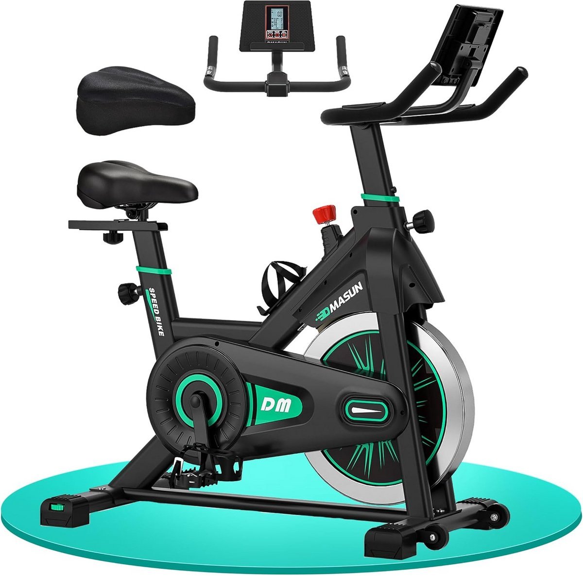 Hometrainer met Magnetische Weerstand en Groot LCD Display - Tot 160 kg Draagcapaciteit (9101136168211)