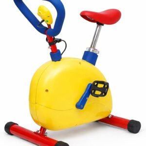 Hometrainer voor kinderen - Fitnessfiets peuter - Actieve spelletjes - Digitaal display - 70 x 55 x 35 cm (9101204899627)