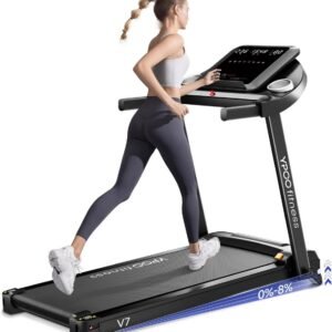 Loopband Inklapbaar - Hometrainer Elektrisch - Walking Pad Fitness - revalidatie (9101135675130)