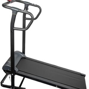 Magnetische Loopband - Hometrainer Fitness - Thuis Trainen - Opvouwbaar Ontwerp - 34x100cm Loopvlak - Zwart (9101360090197)