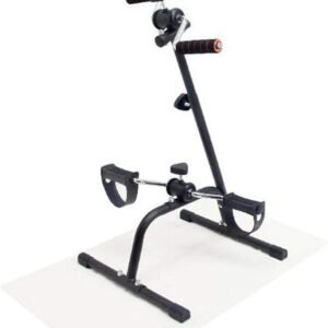 Mini Hometrainer - Fiets Hometrainer - Spierversterking - Antislip Voetsteunen - 40 x 40.5 cm - Zwart (9101227163248)