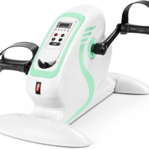 Mini Hometrainer - Pedaal Trainer - Onder Bureau - 12 Snelheden Instelbaar - 48x30x28.5 cm - Zwart (9101230729066)