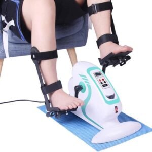 Mini Hometrainer - Pedaaltrainer Fiets - Revalidatie Training - Actieve Passieve Modus - 49x30x28.5 cm - Wit (9101205326207)