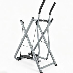 Opvouwbare Hometrainer - Elliptische Trainer Air Walker - Cardio Thuis Workout - Lage Impact Training - 120 kg Draagvermogen - Zilver (9101225299734)