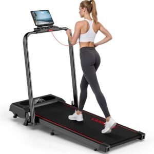 Opvouwbare Loopband - Thuis Fitness - Cardio Training - 9% Handmatige Helling - 150 kg Draagvermogen - Klassiek Zwart (9101300037442)