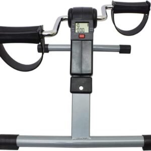 Opvouwbare Mini Hometrainer - Pedalen Fiets - Thuis Fitness - Met LCD Monitor - Opvouwbaar - Zwart (9101224062384)