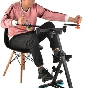 Pedaaltrainer - Hometrainer Revalidatie - Thuis Fitness - Verstelbare Hoogte Weerstand - Niet gespecificeerd - Zwart (9101224811289)