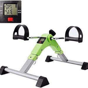 Pedaaltrainer - Mini Hometrainer - Revalidatie en Fitness - Opvouwbaar Onder Bureau - 35x38.5x18 cm - Zwart (9101230609573)