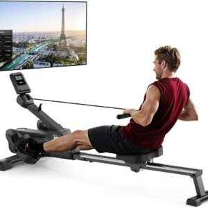 Roeiapparaat - Fitnessapparatuur Voor Thuis - Crosstrainer - Zwart (6152746757763)