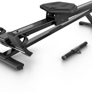Sportstech roeitrainer met kabeltrek, roeimachine tot 120 kg belastbaar, compatibel met sGym Pro, compact, ergonomische comfortzitting, home gym, ideaal voor cardiotraining, eenvoudige montage, sGym Rower (4250795246091)
