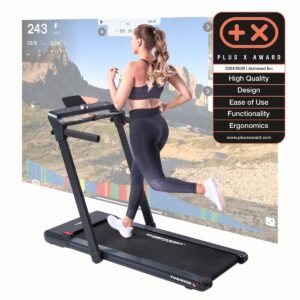 CHRISTOPEIT TM 2400 S Loopband - gebarenbediening - Bluetooth - Kinomap - inklapbaar - 14 km/u (4044163050690)