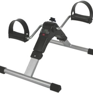 Digitale Pedaal Oefening - Hometrainer Benen - Revalidatie Thuis - Met Pedaalweerstand - 2 Stuks - Grijs (9101183989500)