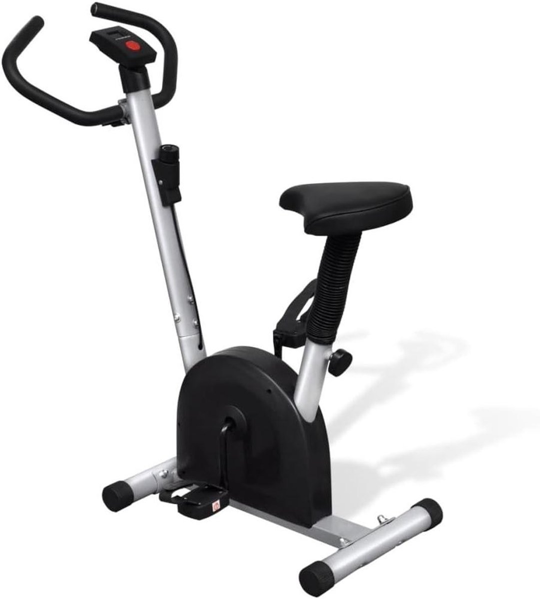 Fitness Hometrainer - Binnen Fiets - Cardio Training - Verstelbare Weerstand - 92x49x106 cm - Zwart (9101250713069)