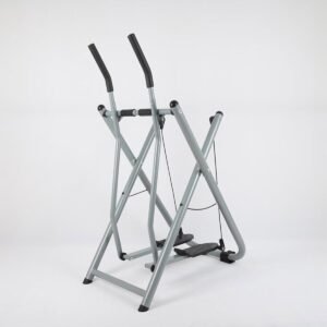 Hometrainer Elliptical - Cardio Trainer - Full Body Workout - Opvouwbaar Ontwerp - 120 kg Capaciteit - Zilver (9101303418644)