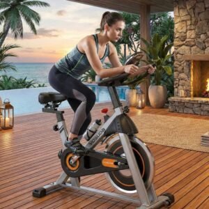 Hometrainer Ergometer - Stil Magnetisch - Stil Magnetisch Binnenfiets 13,6 kg - Medahomestore (9506639533595)