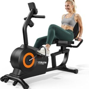 Hometrainer Fiets - Zittend Trainen - Thuis Sporten - 16 Weerstandsniveaus - 114 x 99 cm - Zwart (9101307158010)
