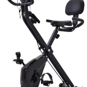 Hometrainer - Indoor fiets - Thuis sporten - 8 Weerstandsniveaus - 135 kg belastbaar - Zwart (9101220993118)