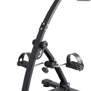 Hometrainer Oefenfiets - Arm Been Fiets - Revalidatie Training - Verstelbare Weerstand - 87x445x405cm - Zwart (9101163761638)