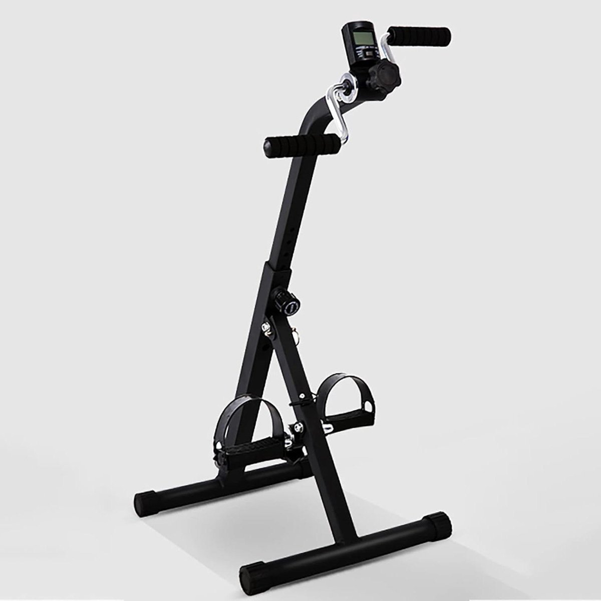 Hometrainer - Oefenfiets - Revalideren - Draagbaar - 94x41x40 cm - Zwart (9101216280055)