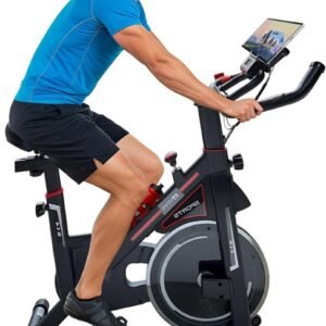 Indoor Cycle - Speedbike Hometrainer - Cardio Conditie - 23 kg Vliegwiel - One-Size - Zwart (9101400037533)
