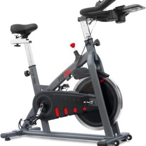 Indoor Fiets - Hometrainer Cardio - Fitness Thuis - 18kg Vliegwiel - 105x47x109cm - Donkergrijs (9101305141687)