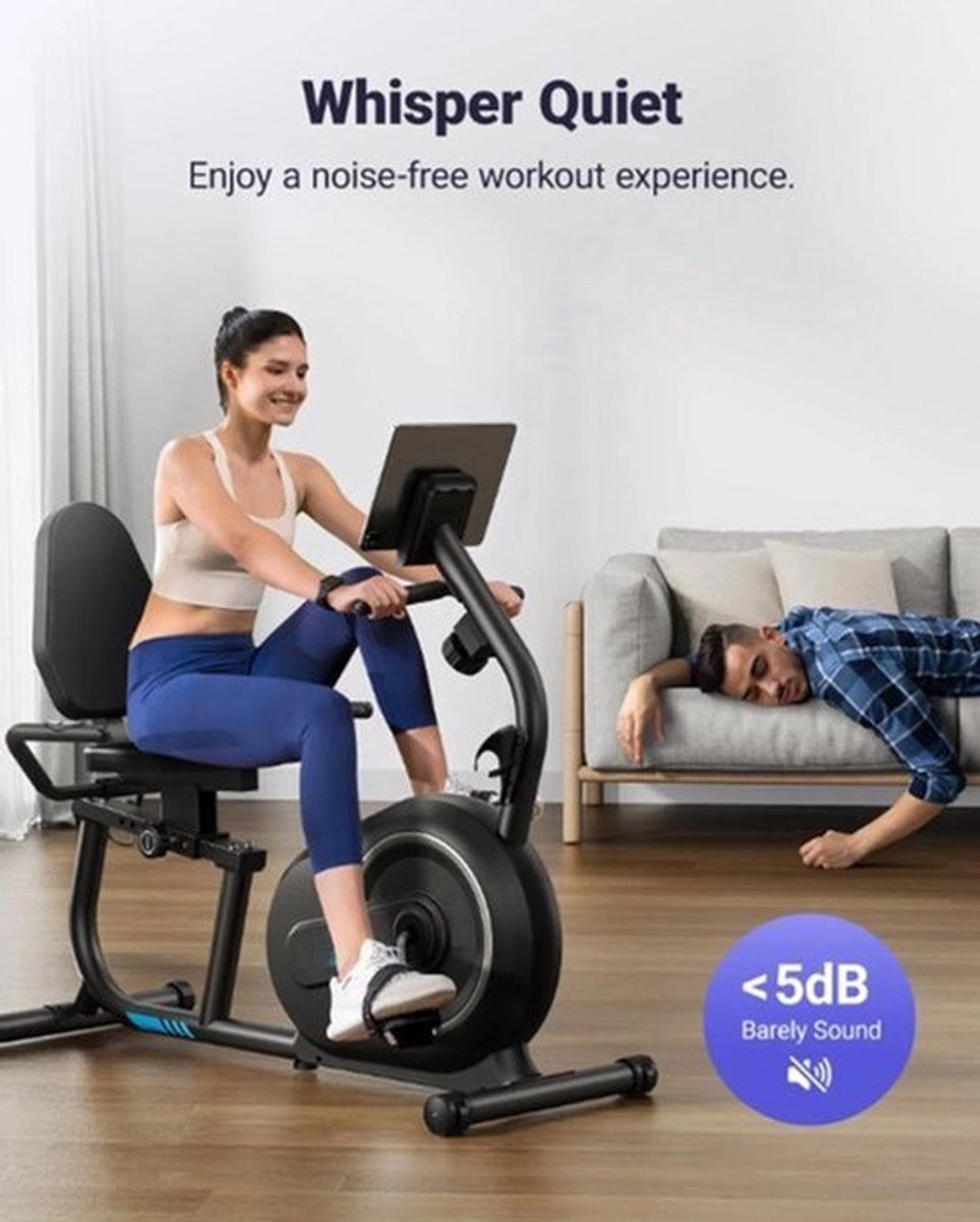 Indoorfietsen - Hometrainers - Spinningfiets - Indoorfietsen - Fitness Fiets - Indoor Cycle - Indoorfiets - Hometrainer - met Bluetooth - Exclusieve app-Connectiviteit - Hartslaghandgreep - Zwart (8721579966260)