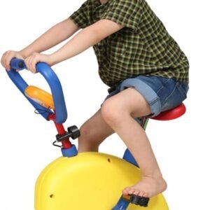 Kinder Hometrainer - Fitness Fiets - Actieve Levensstijl - Verstelbare Zithoogte - 55 x 35 x 70 cm - Blauw (9101413253555)