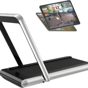 Loopband - Hometrainer Fitness - Thuis Sporten - Inklapbaar Ontwerp - L - Grijs (9101268031384)
