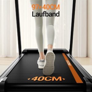 Loopband voor Thuis - House&Garden PowerRun Pro X15 - Inklapbare Loopband met 15% Helling - Elektrische Treadmill 12 km/u - 3.0 PK Motor - Schokabsorberend - Max 136 kg - Zwart (9502618394935)