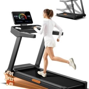 Loopband voor thuis - Hometrainer loopband - Thuis trainen - 16 graden helling - 14 km/u - Zwart (9101183672488)