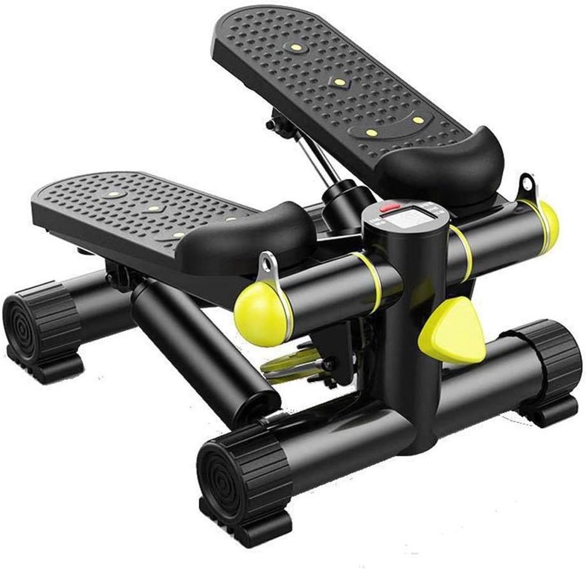 Loopmachine Fitnessapparatuur - Hometrainer Stepper - Thuis Trainen - Stalen Structuur - 40x43x23cm - Zwart (9101443992042)