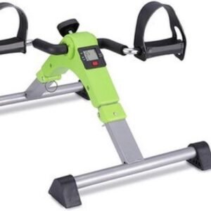 Mini Fitness Fiets - Hometrainer Stepper - Thuis Trainen - LCD Display - 50 x 41 x 28 cm - Groen (9101441719252)