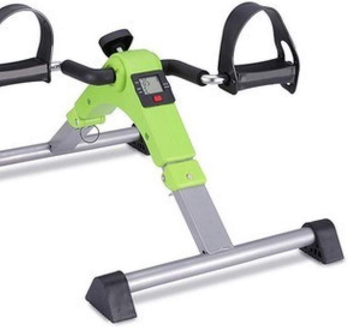 Mini Fitness Fiets - Hometrainer Stepper - Thuis Trainen - LCD Display - 50 x 41 x 28 cm - Groen (9101441719252)