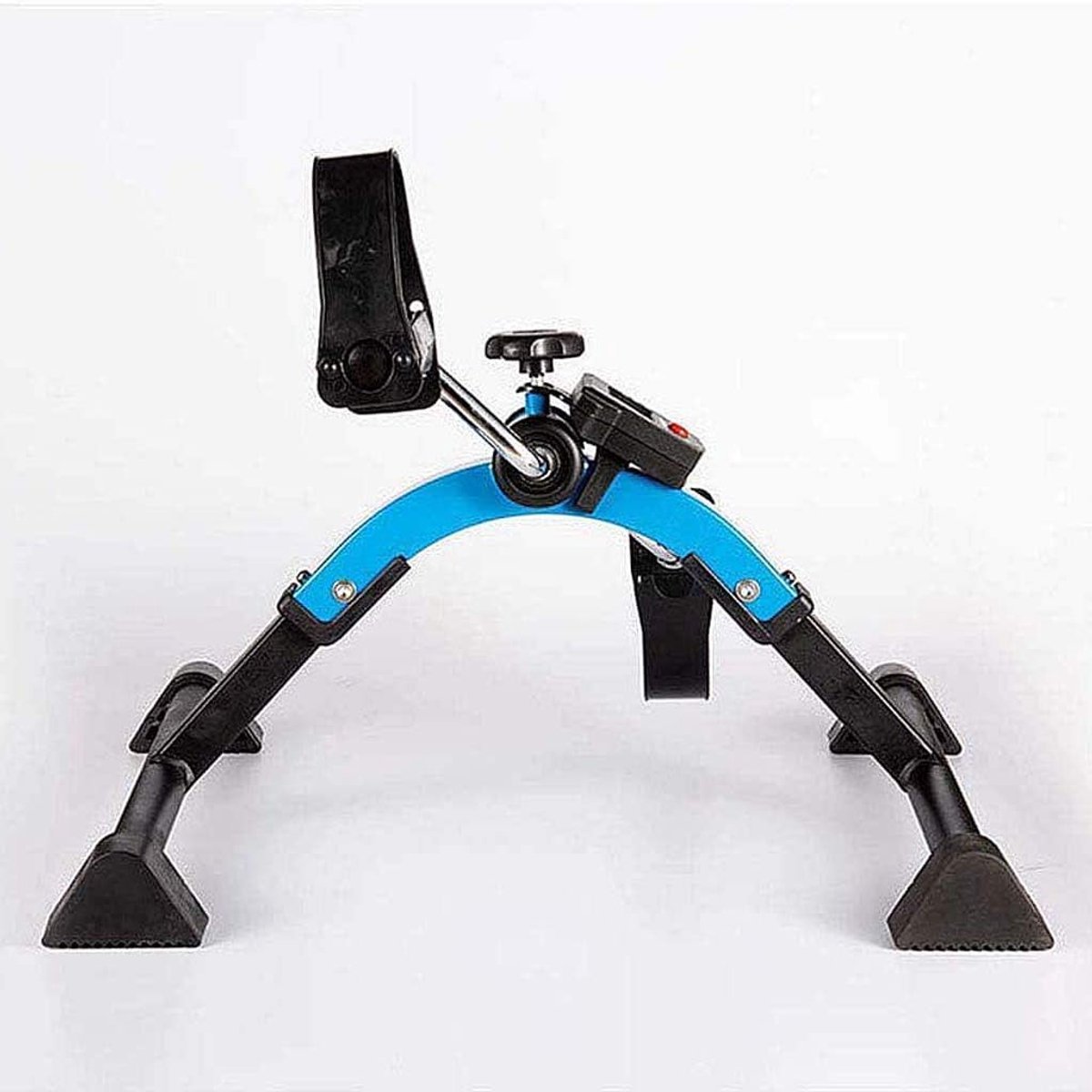 Mini Fitnessfiets - Hometrainer Beentrainer - Thuis Trainen - LCD Scherm - 100 kg Max - Zwart (9101339863371)