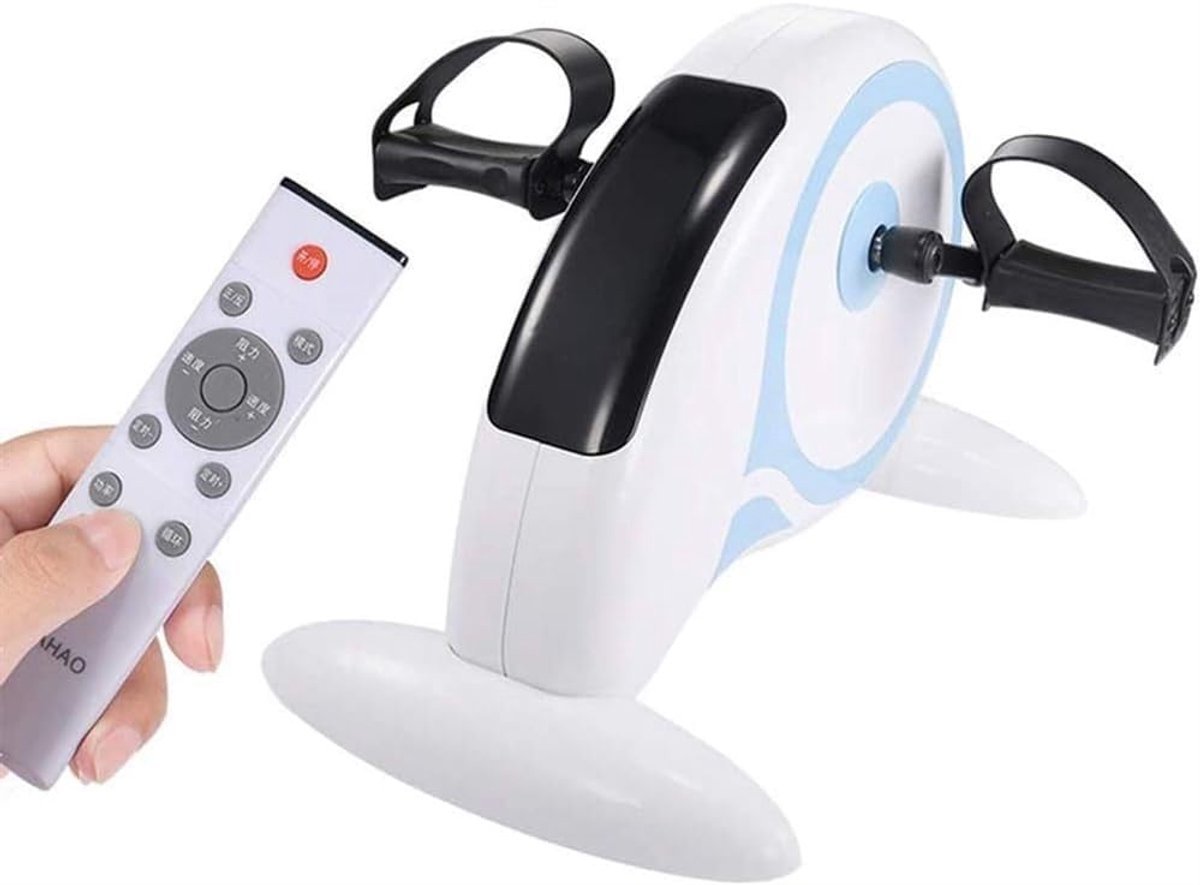 Mini Hometrainer - Elektrische Pedaal - Thuis Fitness - Met Afstandsbediening - 43x28x30 cm - Zwart (9101201404022)