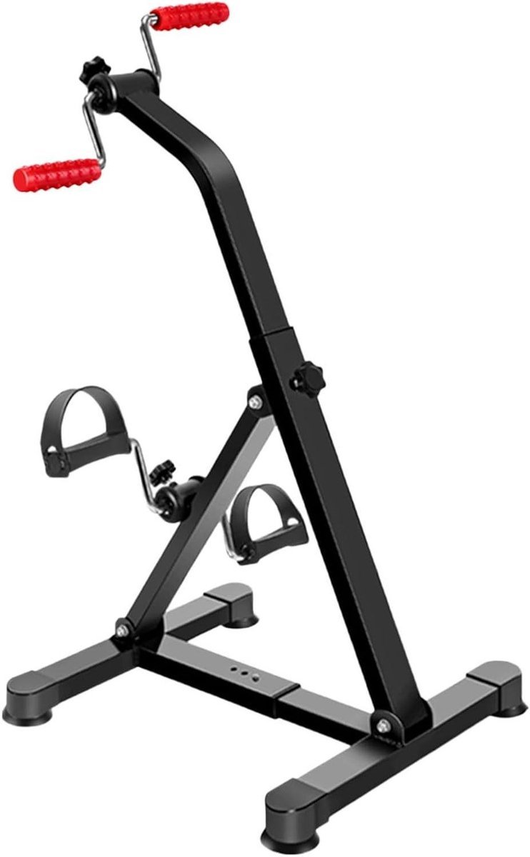 Mini Hometrainer - Fiets Oefenapparaat - Arm en Been Training - Verstelbare Weerstand - 42 x 41 x 84~105 cm (9101229664033)