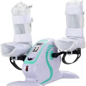 Mini Hometrainer - Fiets Oefenapparaat - Revalidatie Thuis - Instelbare Weerstand - Compact Formaat - Zwart (9101201403612)