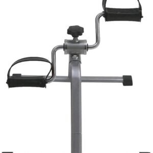 Mini Hometrainer - Fiets Trainer - Revalidatie - Opvouwbaar Ontwerp - 51x40x33.5cm - Zilver (9101441636115)